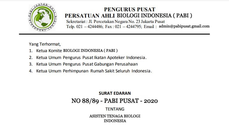 pengurus pusat pabi